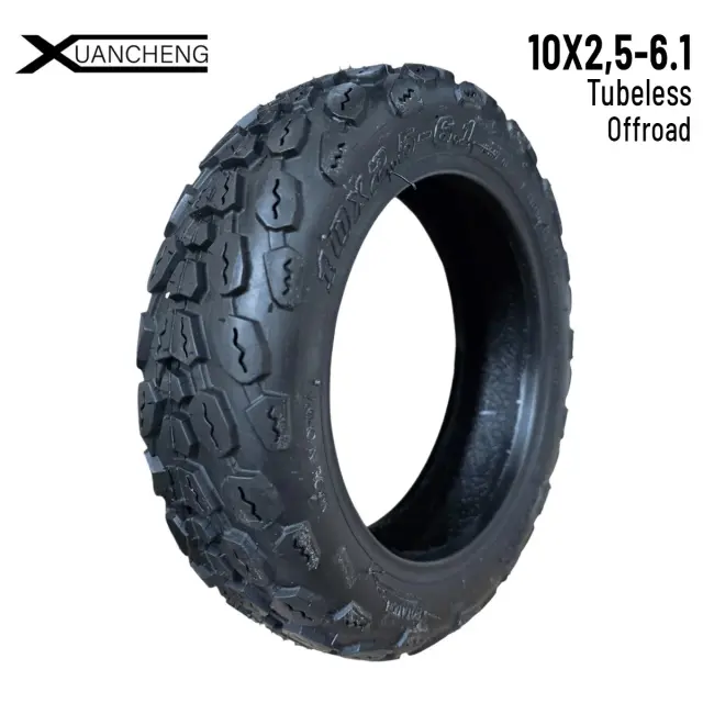 HUANCHENG 10X2.5-6.1 ΕΛΑΣΤΙΚΟ TUBETYPE OFFROAD ΓΙΑ ΗΛΕΚΤΡΙΚΑ ΠΑΤΙΝΙΑ