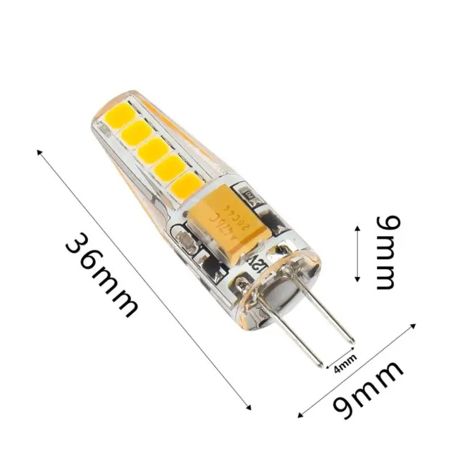 Λαμπτήρας LED G4 AC/DC 12V 3W Θερμό