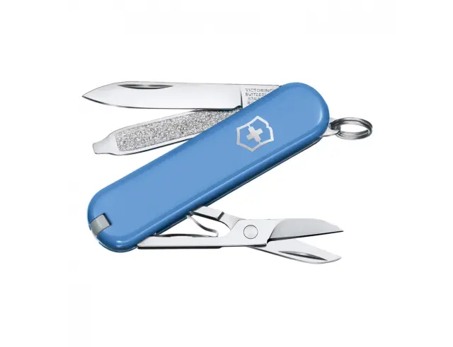 Ελβετικός Σουγιάς Victorinox Classic SD με 7 λειτουργίες και μήκος 5.8cm - Summer Rain0.6223.28G