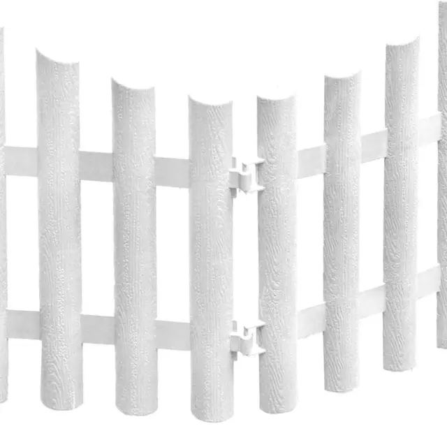 Grasher Πλαστική Μπορντούρα Κήπου 2,30m x 33Υcm (4τμχ) Λευκό / 103706 3
