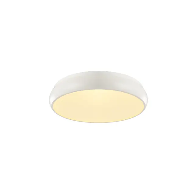 AcaLight Offer NETTO ΦΩΤΙΣΤΙΚΟ ΟΡΟΦΗΣ ΛΕΥΚΟ ΜΑΤ ΜΕΤΑΛΛΙΚΟ LED 32W 3000K 2560Lm IP20 Φ400Χ80MM