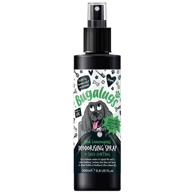 Bugalugs Αποσμητικό Για Σκύλους Wild Lemongrass 200ml Μονόχρωμο