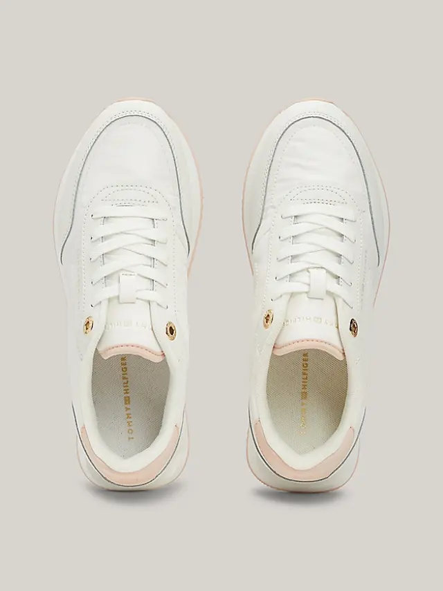 Tommy Hilfiger – Δερμάτινα Γυναικεία Sneakers FW0FW08004-TQ6 Ροζ - 36 3