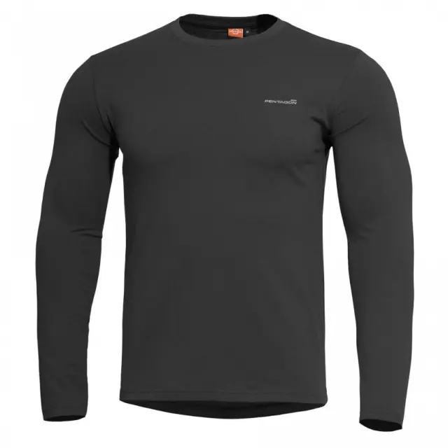 Pentagon Ageron 2.0 Long Arm Shirt-Μπλούζα για Καθημερινή Χρήση - 01-Black-Μαύρο