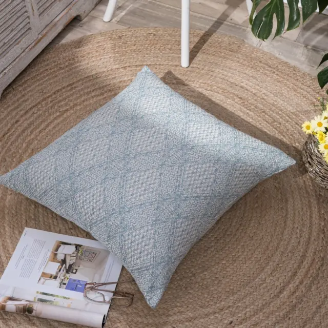 Μαξιλαροθήκη Treviso 08 TEORAN 65x65cm δαπέδου με γέμιση 3