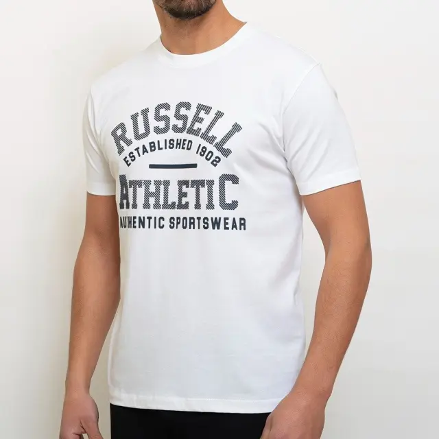 Russell Athletic Crewneck T-shirt (A3007-1-001) - Λευκό - XXL