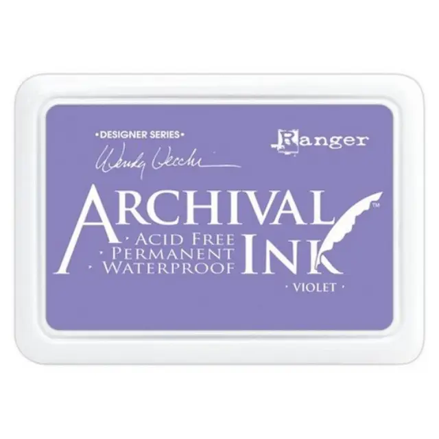 Ανεξίτηλο μελάνι Archival Ink Pad - Violet