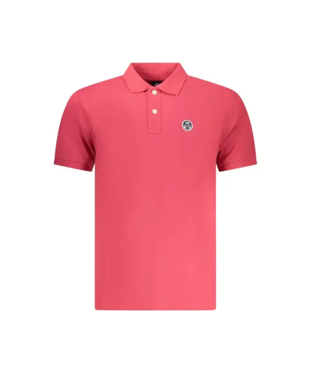 North Sails - Ανδρικό T-shirt Κοντομάνικο Polo 995000-000-0229 Ροζ