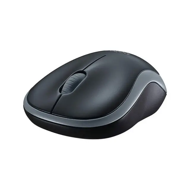 Logitech M185 Optical Mouse (Grey, Wireless) (LOGM185BLKGREY) 2