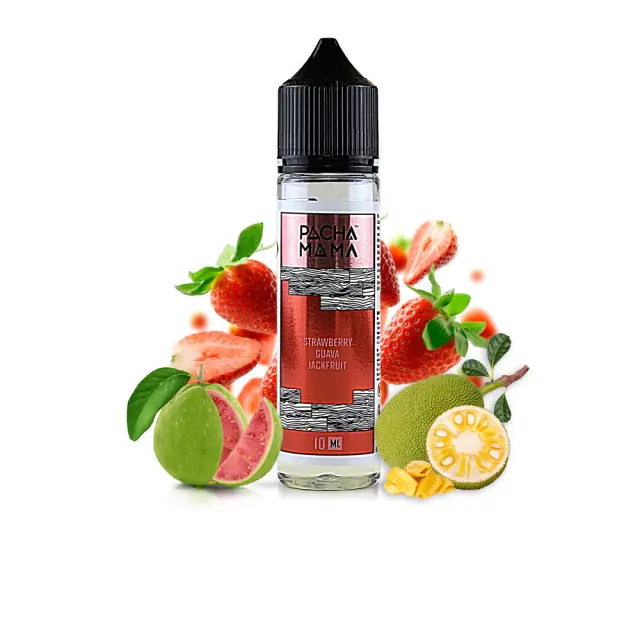 Pacha Mama Strawberry Guava Jackfruit 10ml (60ml) - Charlie's Chalk Dust Flavorshots