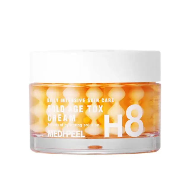 MEDIPEEL Gold Age Tox Cream H8 , Κρέμα Προσώπου για Αντιγήρανση + Σύσφιξη με Υαλουρονικό Οξύ + Κολλαγόνο 50g