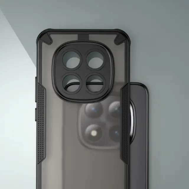 Tech-protect Rugged Shield Xiaomi Poco M8 Pro / Redmi Note 15 Pro+ Plus 5g Matte Black 2