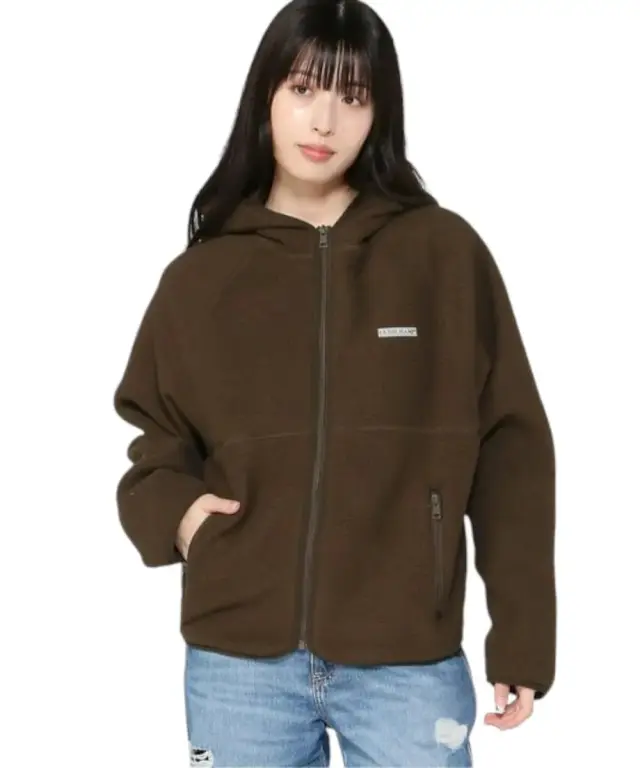 Guess - Γυναικεία Ζακέτα Φούτερ Fleece Sherpa W5BQ20K1042-G1Y7 Καφέ - XS