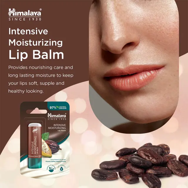 Himalaya Intensive Moisturizing Cocoa Butter Lip Balm (4.5gr) 3
