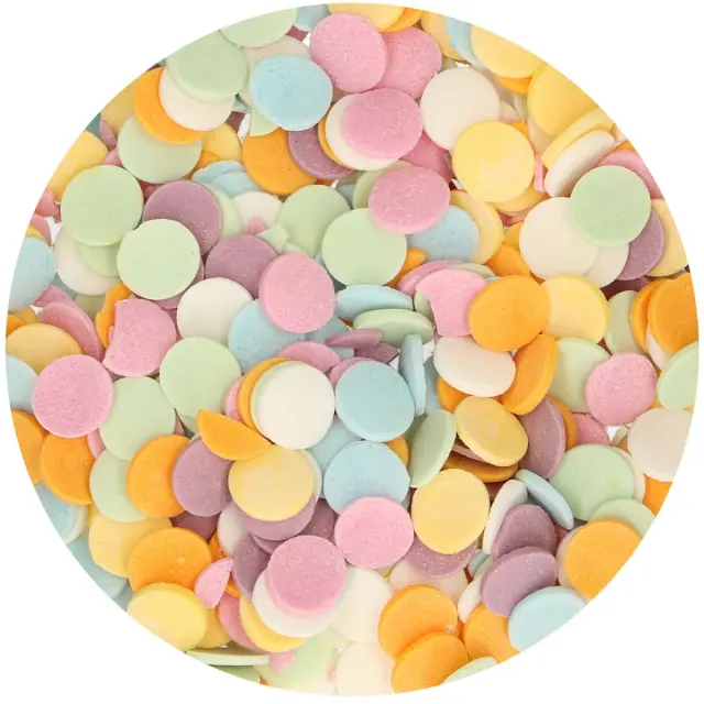 Funcakes Κομφετί XL Παστέλ - 55γρ. 2