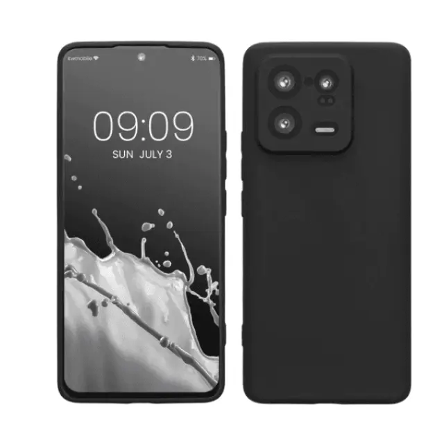 KW Θήκη TPU Σιλικόνης για Xiaomi 13 Pro 5G - Black Matte