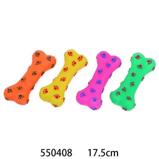 Παιχνίδι σκύλου Latex κόκκαλο - 17.5cm - 12pcs - 550408 2