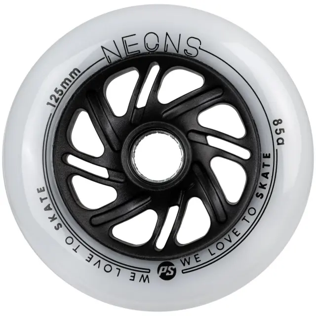 POWERSLIDE 125χιλ./85Α Neons 125 Ροδάκια - Πολύχρωμο