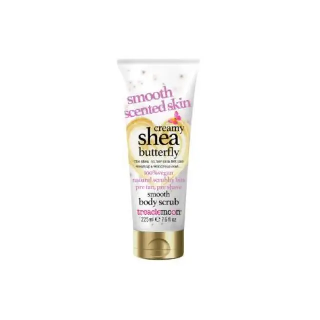 Treaclemoon Creamy Shea Butterfly Smooth Body Scrub Απολεπιστικό Σώματος με Άρωμα Βούτυρο Καριτέ, 225ml