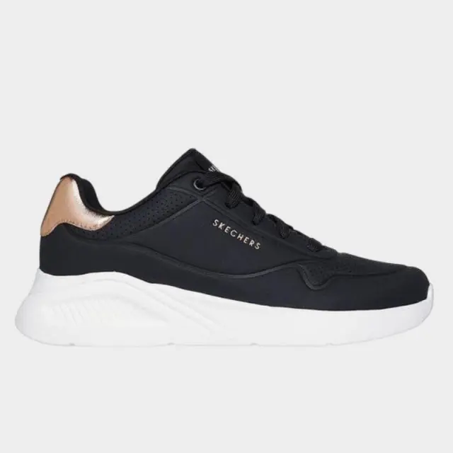 Sneakers Skechers Lite Embossed Duraleather Gore 177291_BLK Μαύρο - 38.5