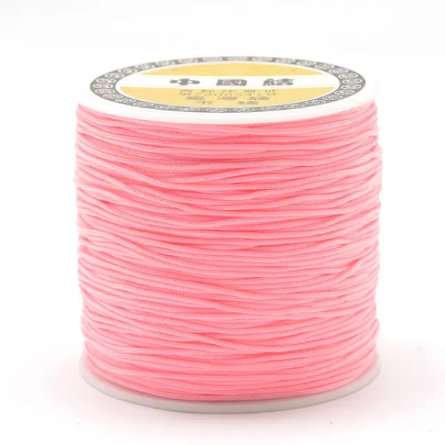 Κορδόνι Κοσμημάτων Ø0.80mm ~125m - Coral Pink
