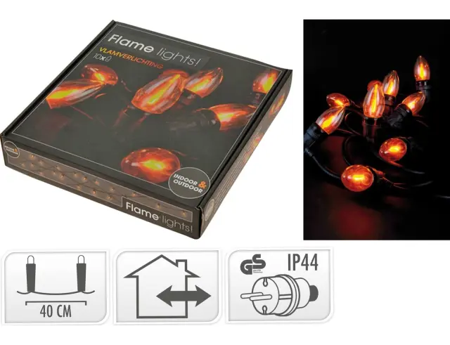 Διακοσμητικός Φωτισμός 10LED - 3.5 Μέτρα - Θερμό Λευκό AX1000900 2