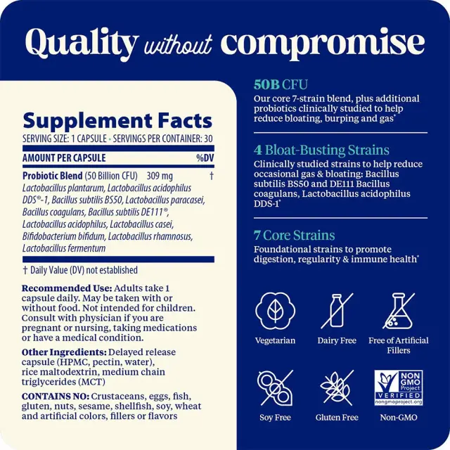 Enzymedica SubCulture™ Probiotic for Bloat 2