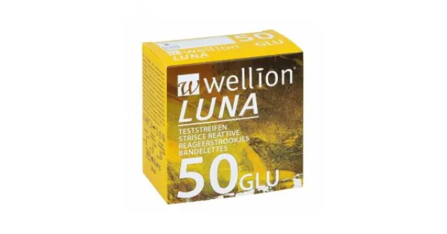 Wellion Luna Duo Glucose 50 Strips (Ταινίες Μέτρησης Γλυκόζης)