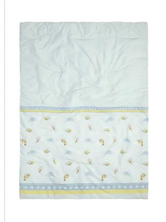 Κουβερλί Κούνιας 100x140 Nima Sea Love Veraman 100% βαμβακερό 2