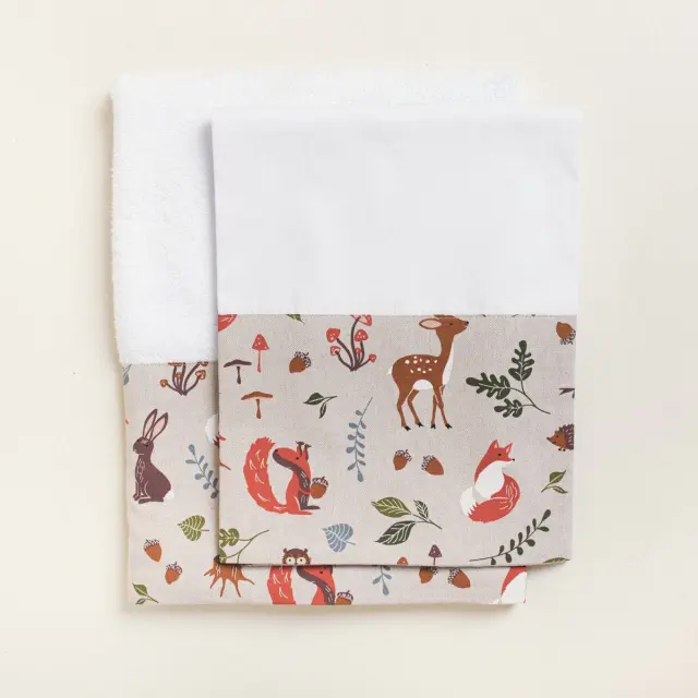 Beauty Home ΛΑΔΟΠΑΝΟ FOREST WOOD ANIMALS - ΑΓΟΡΙ ΛΕΥΚΟ 2