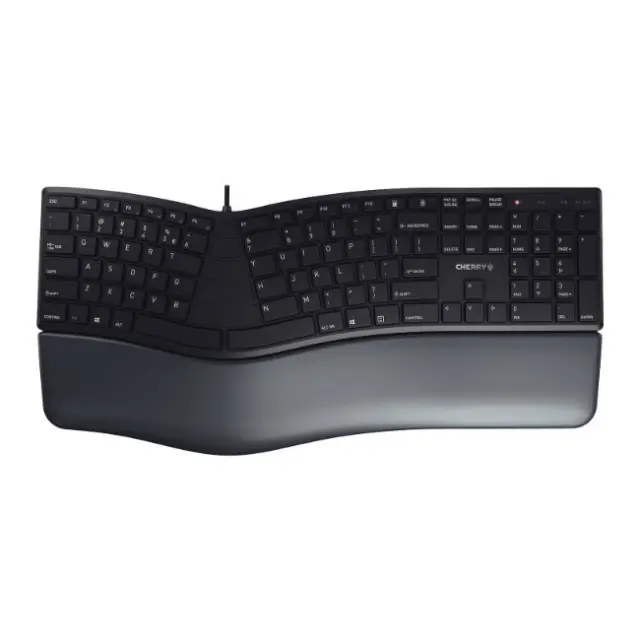 Cherry Keyboard KC 4500 Ergo Black (US-Layout) (JK-4500EU-2)