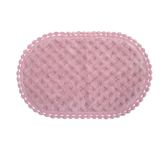 Χαλάκι Μπάνιου 55x85 Nef-Nef Homeware Μονόχρωμο Touch ROSE