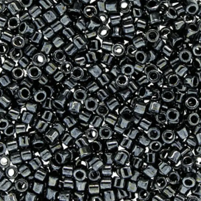 Χάντρα Miyuki Delica 10/0 - DBM0001 - Gunmetal ~7gr