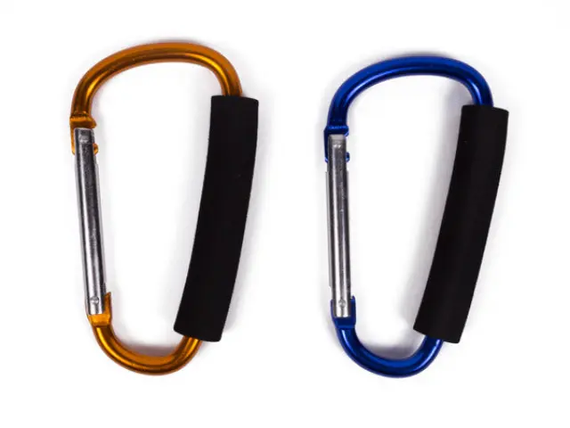 Carabiner hooks set 2 pieces 7 x 120 mm