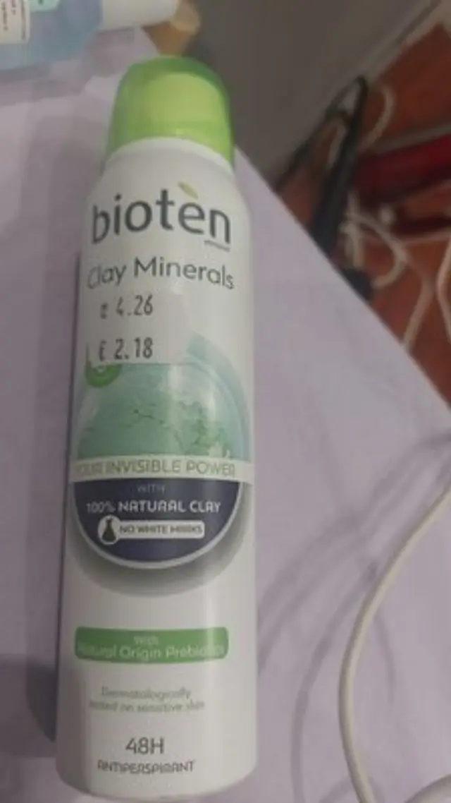Bioten Clay Minerals 48-hour deodorant Spray 150ml