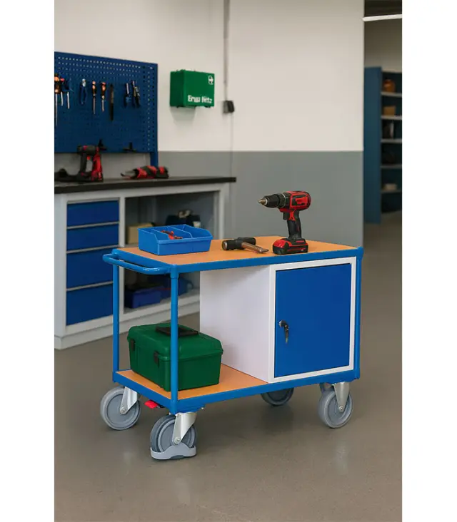 Variofit sw-800.620 Πάγκος Εργασίας Κινητός για Φορτίο Βάρους ως 1000kg 3