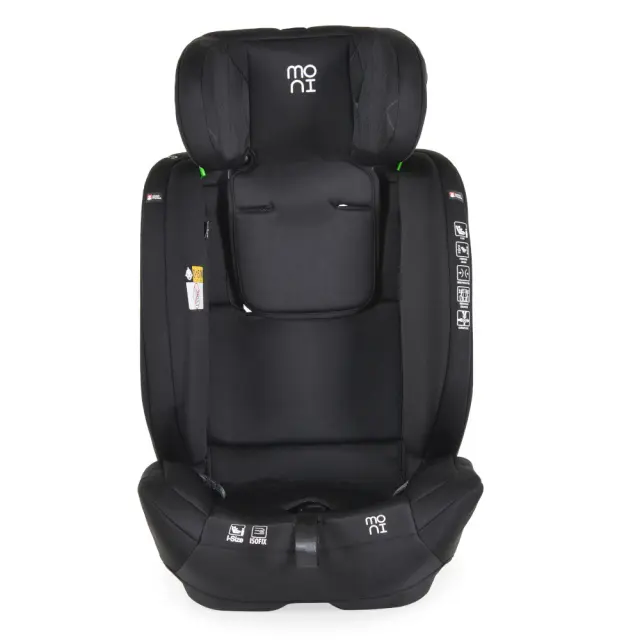 Moni Isafe Καθισματάκι Αυτοκινήτου i-Size με Isofix Black 9-36 kg 3801005152759 3
