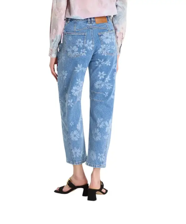 Desigual - Γυναικείο Παντελόνι Τζιν Maggi 26SWDD06-5053 Μπλε 3