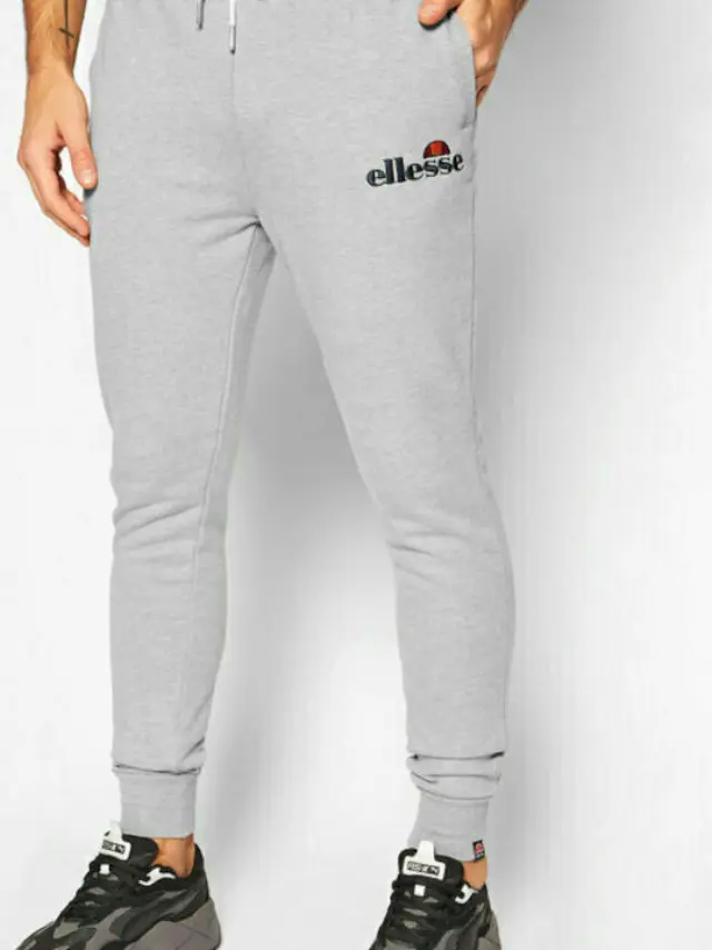 Ellesse Nioro Παντελόνι Φόρμας με Λάστιχο Γκρι Grey - L