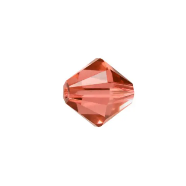 Swarovski 5328 XILION Bicone Padparadscha 8mm - 9τεμ