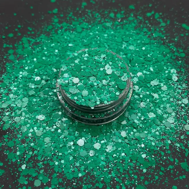 Chunky glitter 20gr, Πράσινο