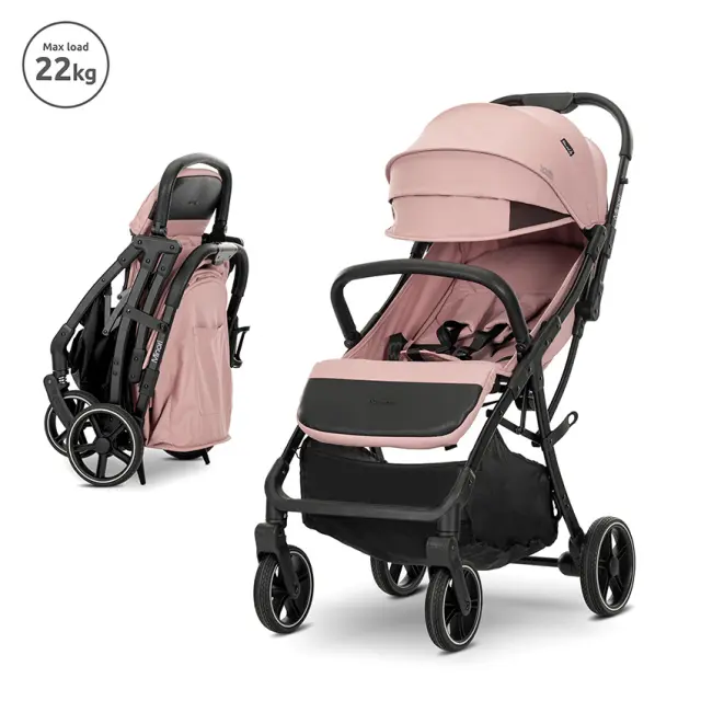 Lorelli καρότσι "MINORI" PINK MINORI Ροζ