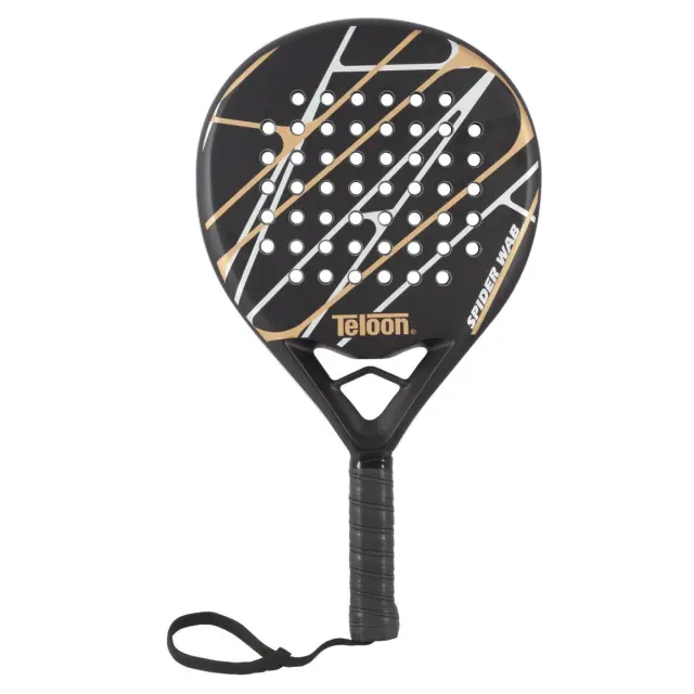 Teloon 100% Carbon 3K Padel Racket Μαύρο 45753 (Eldico Sport) - One Size 2
