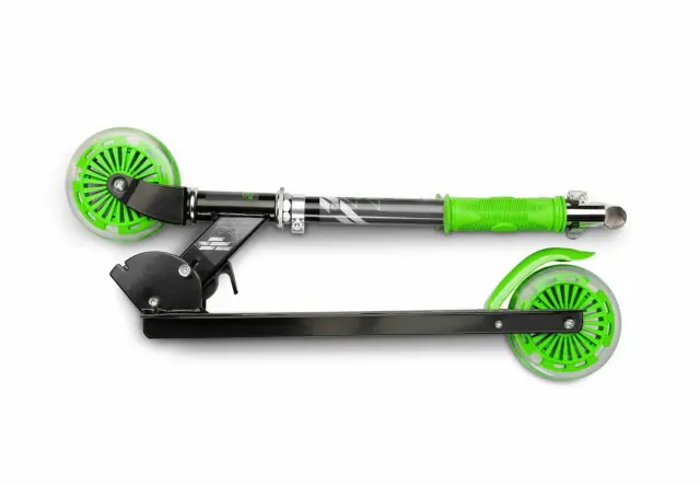 Scooter Δίτροχο με Κράνος και Προστατευτικά Tauro Toyz Green 0422 3
