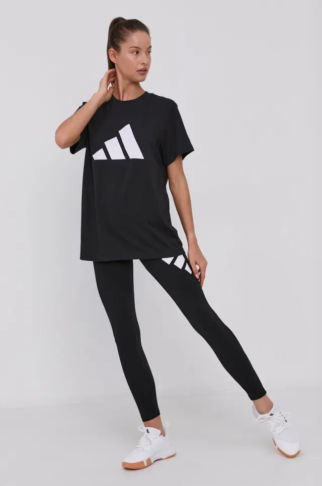 Adidas Performance Training Γυναικείο Cropped Κολάν GU9696 Μαύρο - M 2