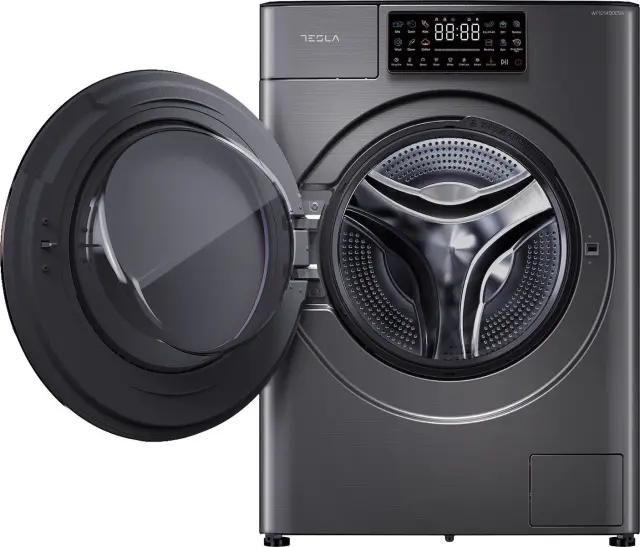 Tesla Πλυντήριο Ρούχων 10kg με Τεχνολογία Ατμού 1400 Στροφών Γκρι WF101490CSA 2