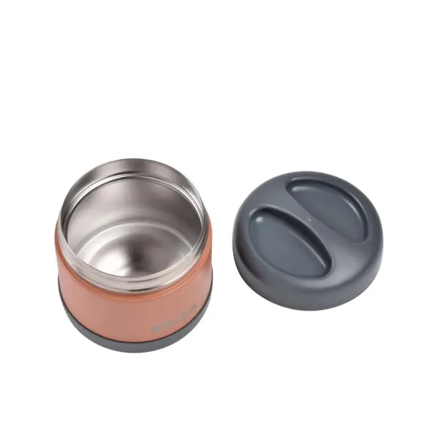Θερμός Φαγητού 500ml Mineral grey/Terracotta BR78716 2