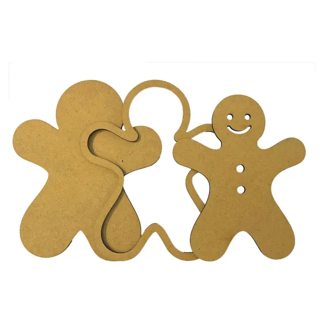 Διακοσμητικά σχέδια MDF, Stamperia, Candy Christmas, Gingerbreads