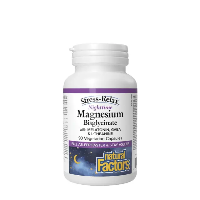 Natural Factors Stress-Relax Nighttime Magnesium Bisglycinate