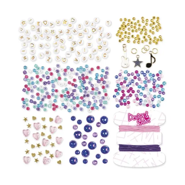 Totum: Design + Shine - Sparkle Bracelets Σετ χειροτεχνίας (TT028234) 2